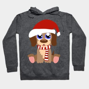 Santa Puppy Hoodie